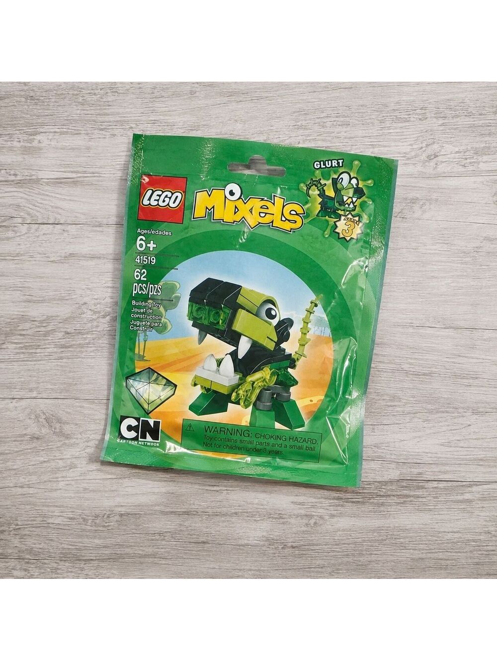 LEGO Mixels 41519 Glurt Series 3 Glorp Corp 62pc NEW Factory Sealed 2014